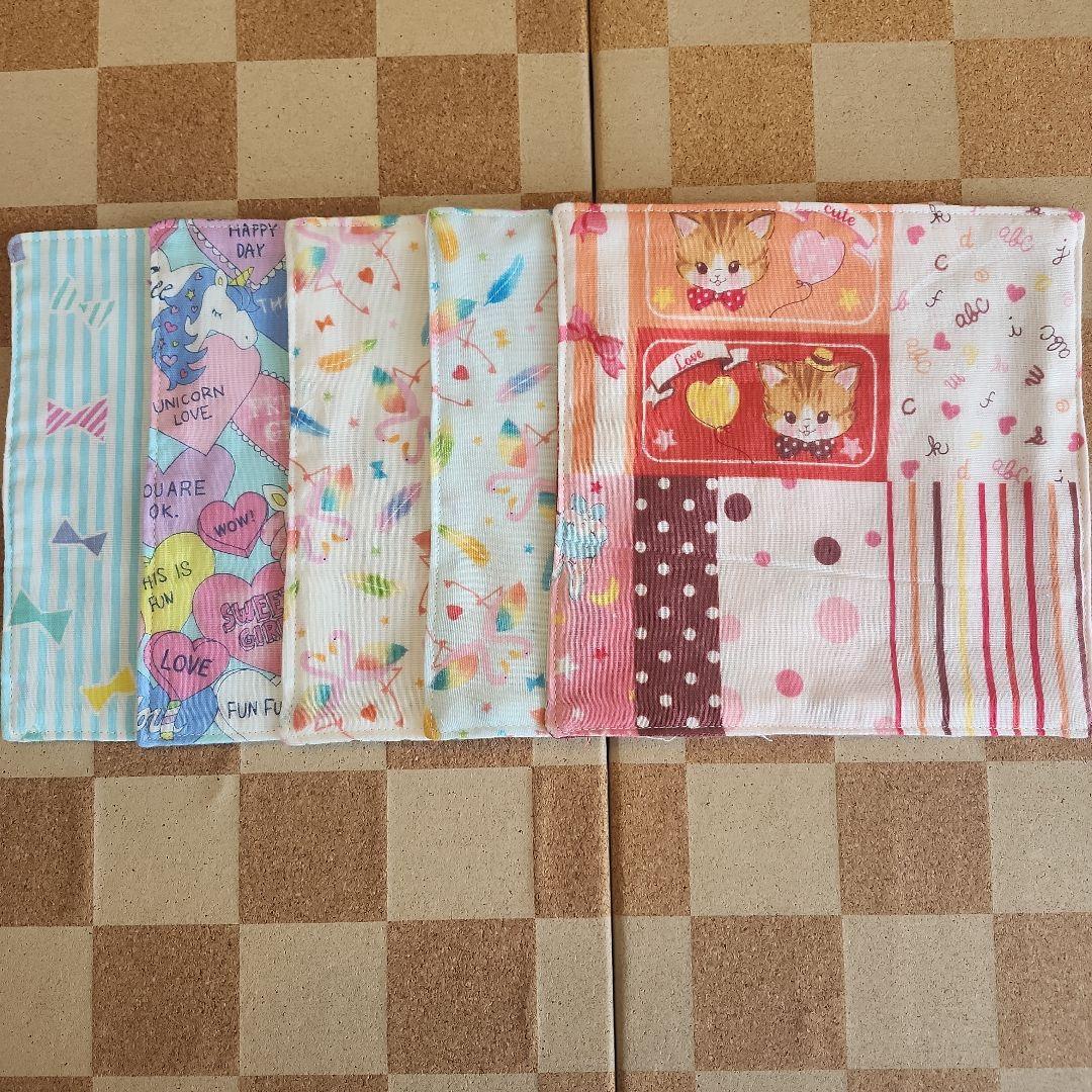 乾布摩擦タオル ハンドメイド オーダー リース ピンク