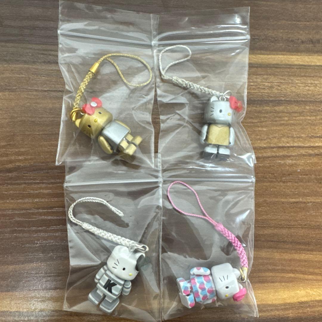キティちゃん 根付け ロボット 4点セット