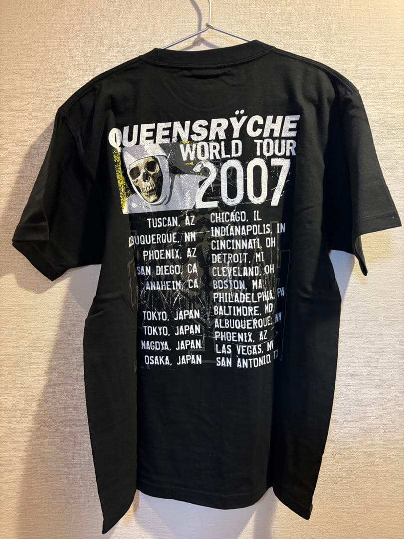 クイーンズライチ 2007年来日記念Tシャツ 超貴重