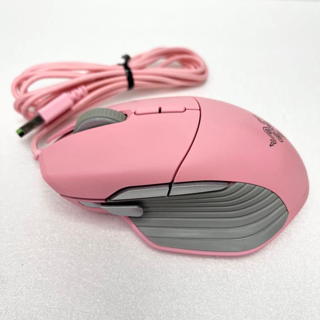 美品 Razer Basilisk Quartz Pink マウス 5Gセンサー