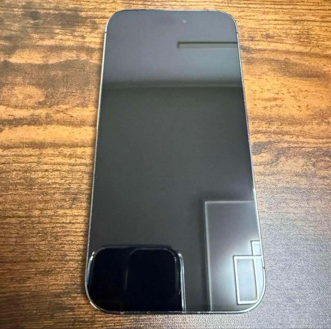 【美品】 Apple iPhone14Pro ディープパープル 256
