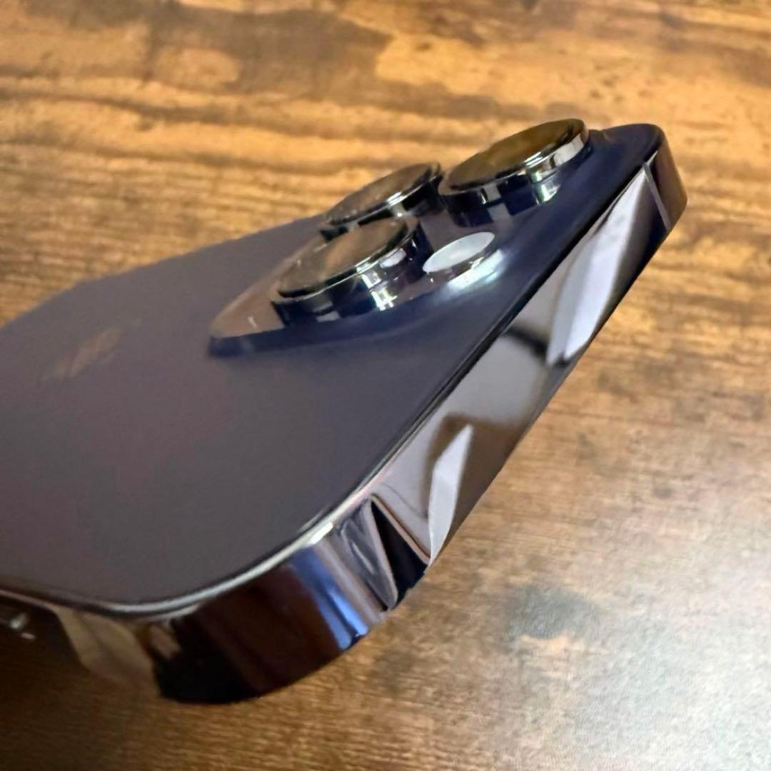 【美品】 Apple iPhone14Pro ディープパープル 256