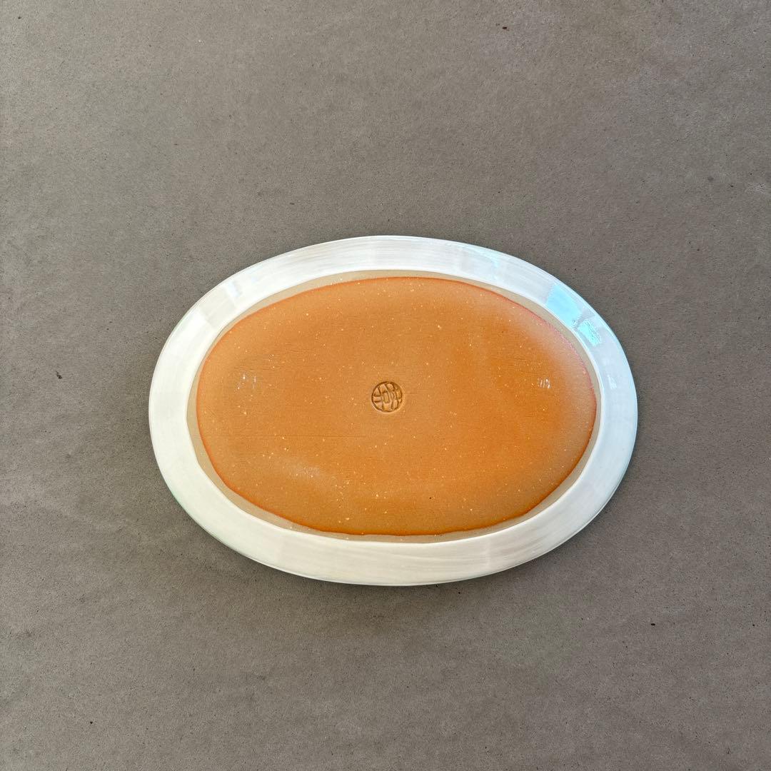 《ほぼ新品》美品　陶あん　京焼　清水焼　銘々皿　福寿草　色絵付け　陶葊　皿