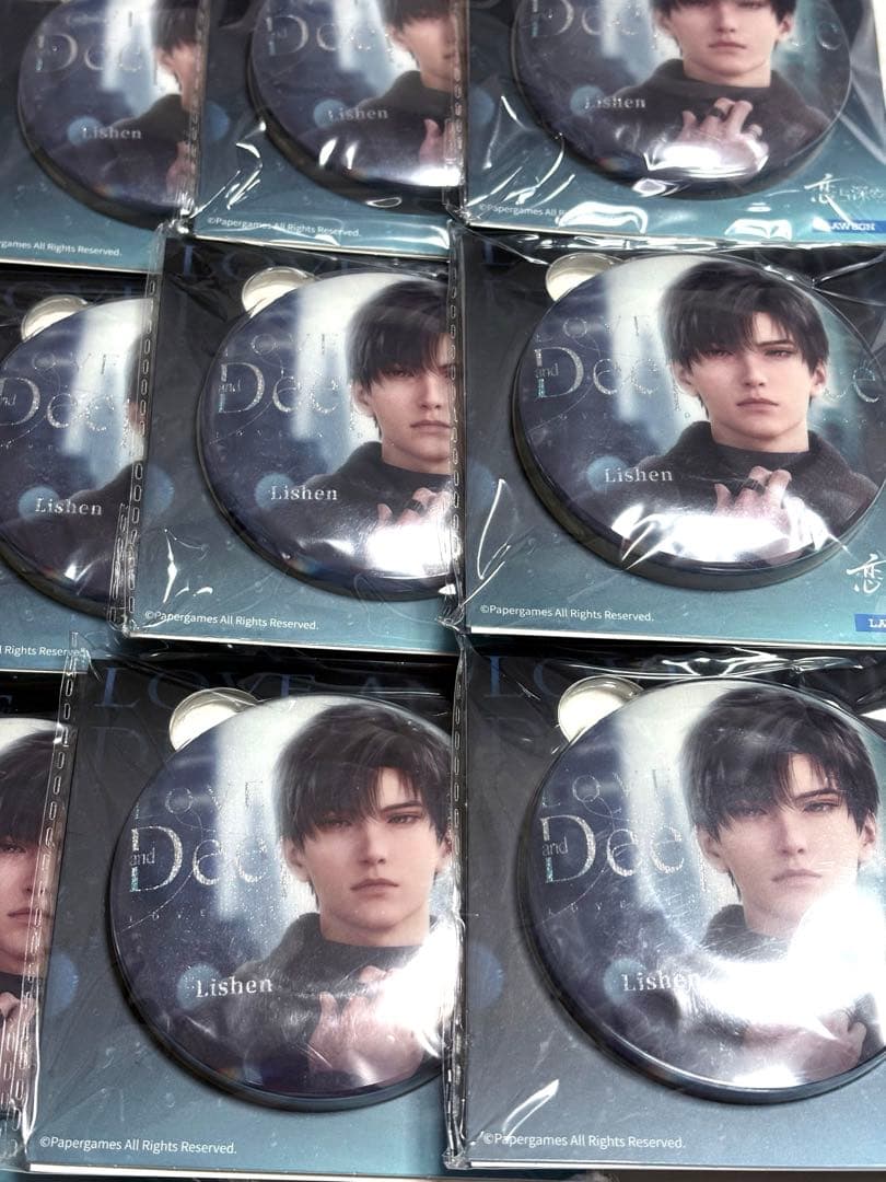 恋と深空　ローソン　コラボ　缶バッジ　レイ