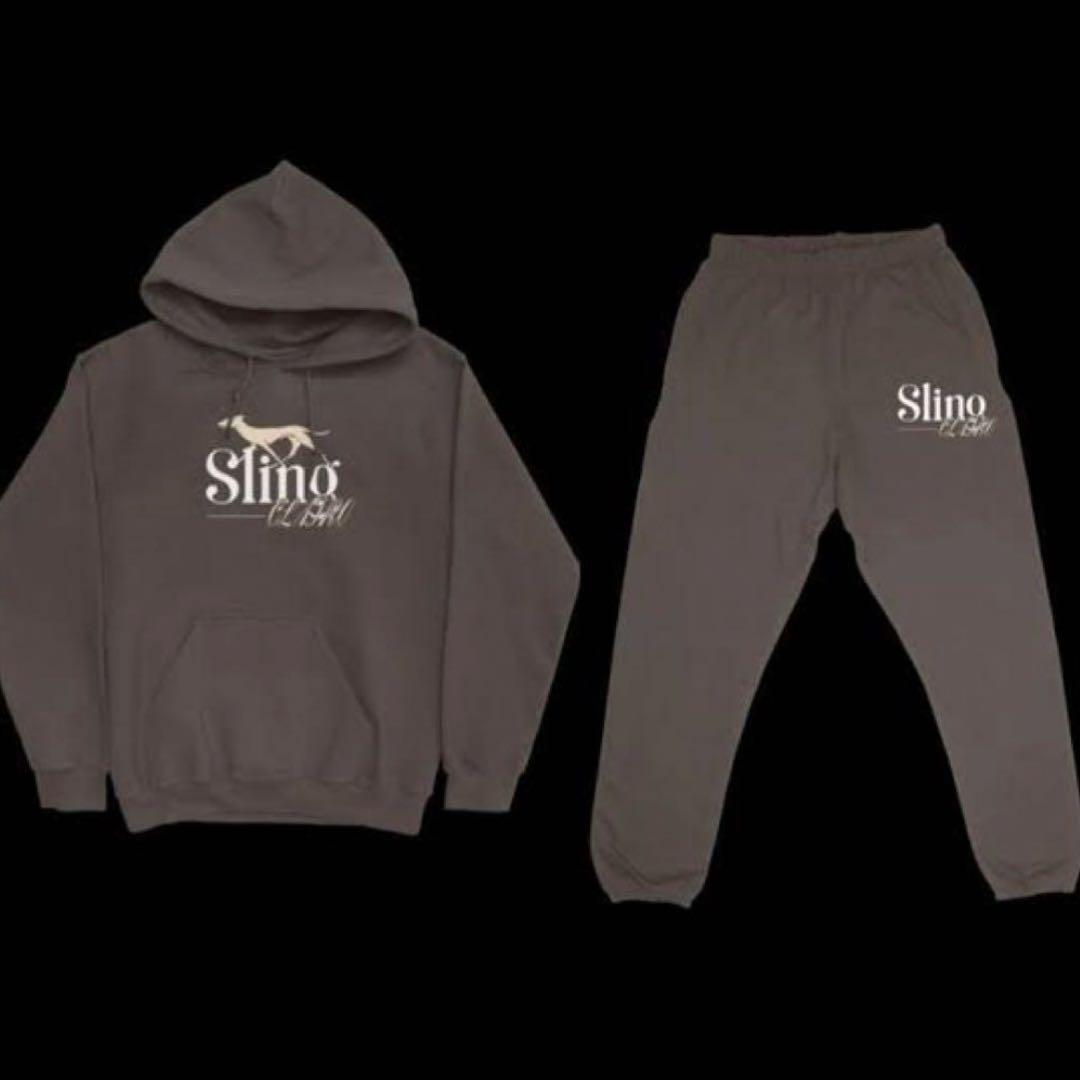 Sling ダークブラウン スウェットセット