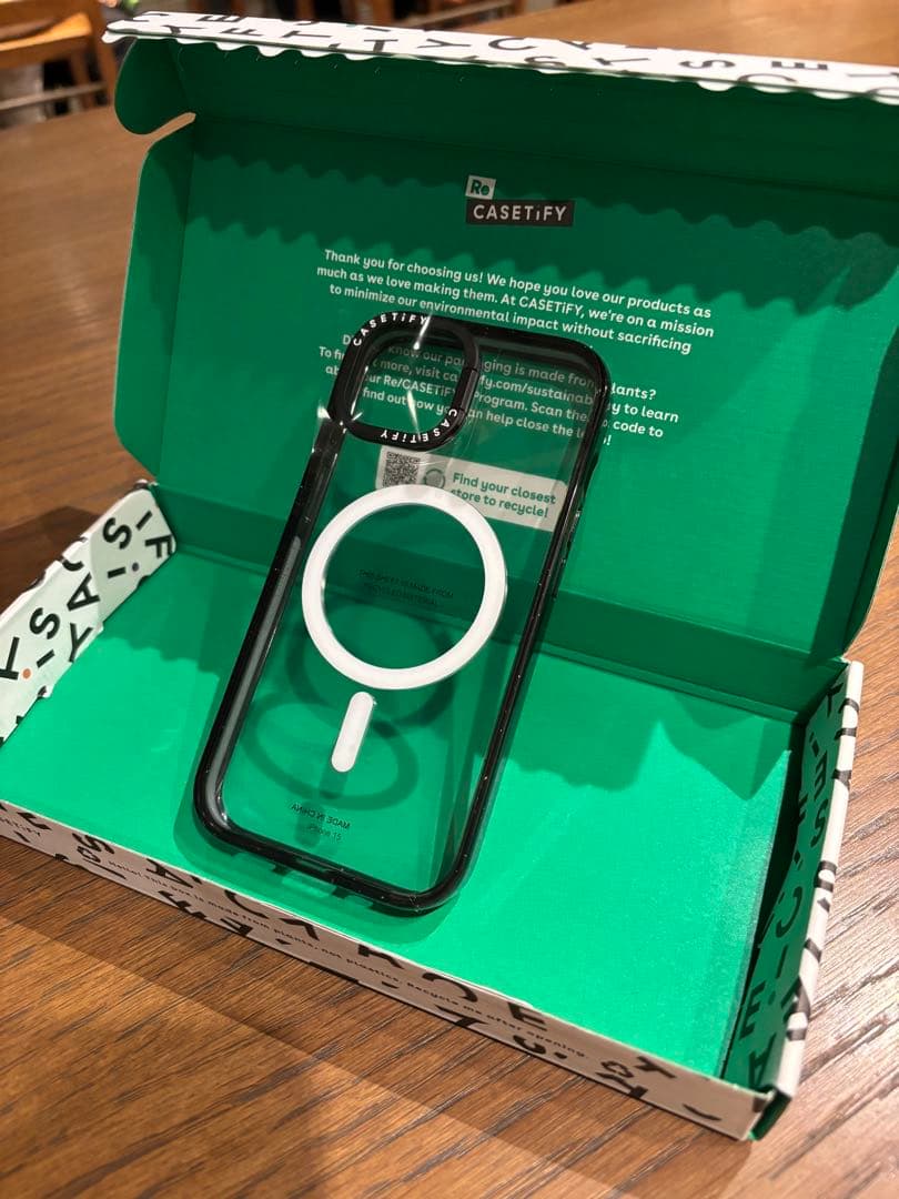 CASETiFY iPhone15バンパーフレーム MagSafe対応