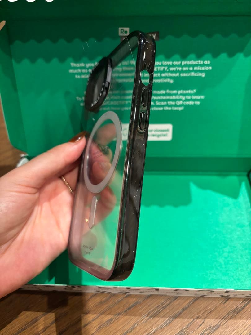 CASETiFY iPhone15バンパーフレーム MagSafe対応