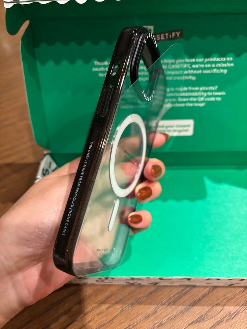 CASETiFY iPhone15バンパーフレーム MagSafe対応