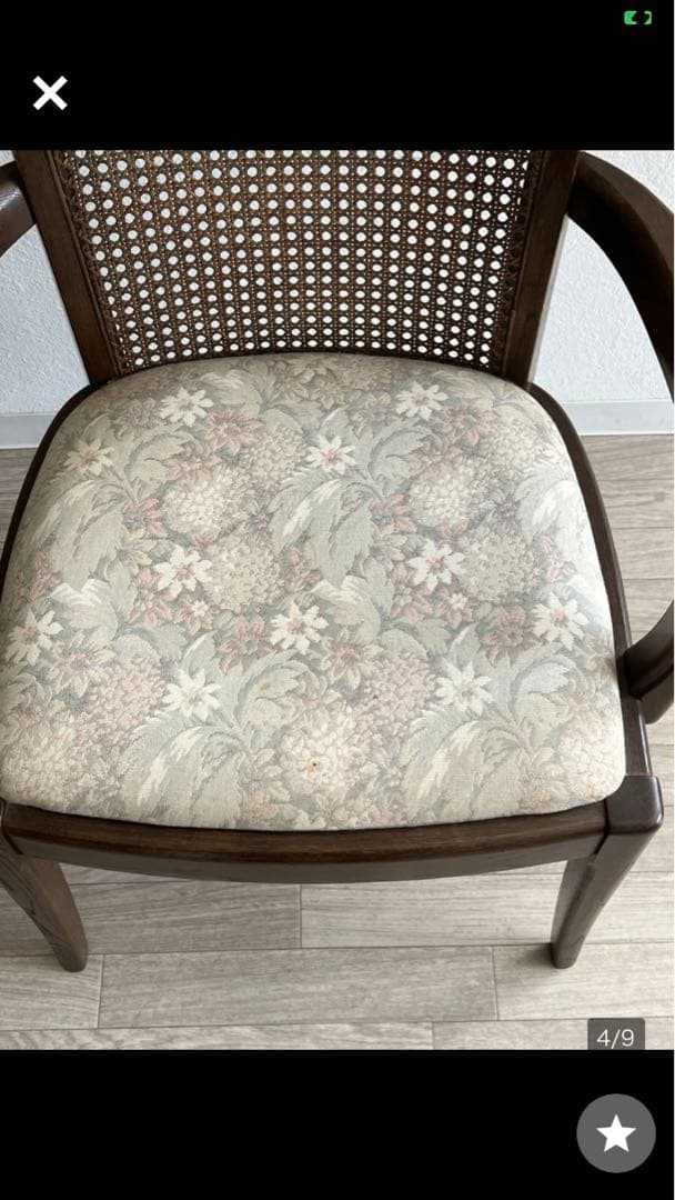 国内最高級♦️家具 カリモク♦️希少 ヴィンテージ 2人掛け 花柄 ソファ♦️送料込