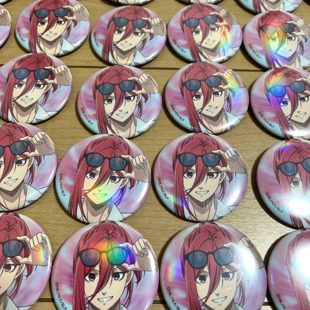 ブルーロック 缶バッジ ホログラム キャラバッジコレクション 千切豹馬30個