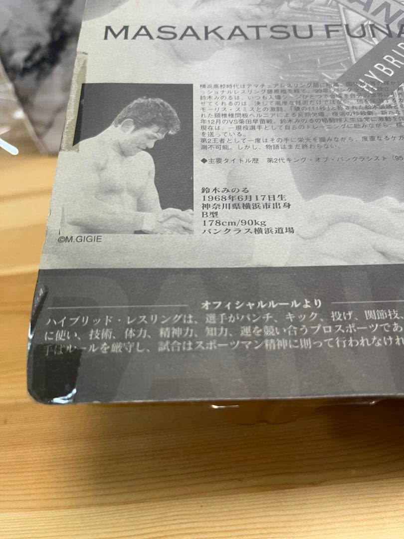 船木誠勝　鈴木みのる　フィギュア　パンクラス　プロレス　新日　キャラプロ