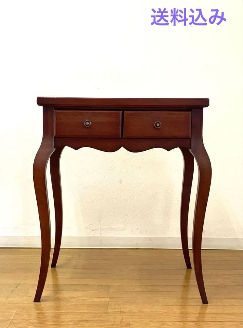 東海家具 ケント コンソール テーブル 飾り棚 花台 猫脚 インテリア