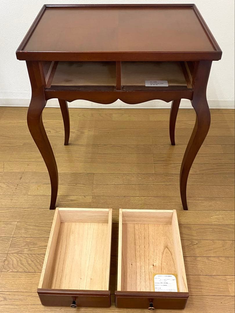 東海家具 ケント コンソール テーブル 飾り棚 花台 猫脚 インテリア