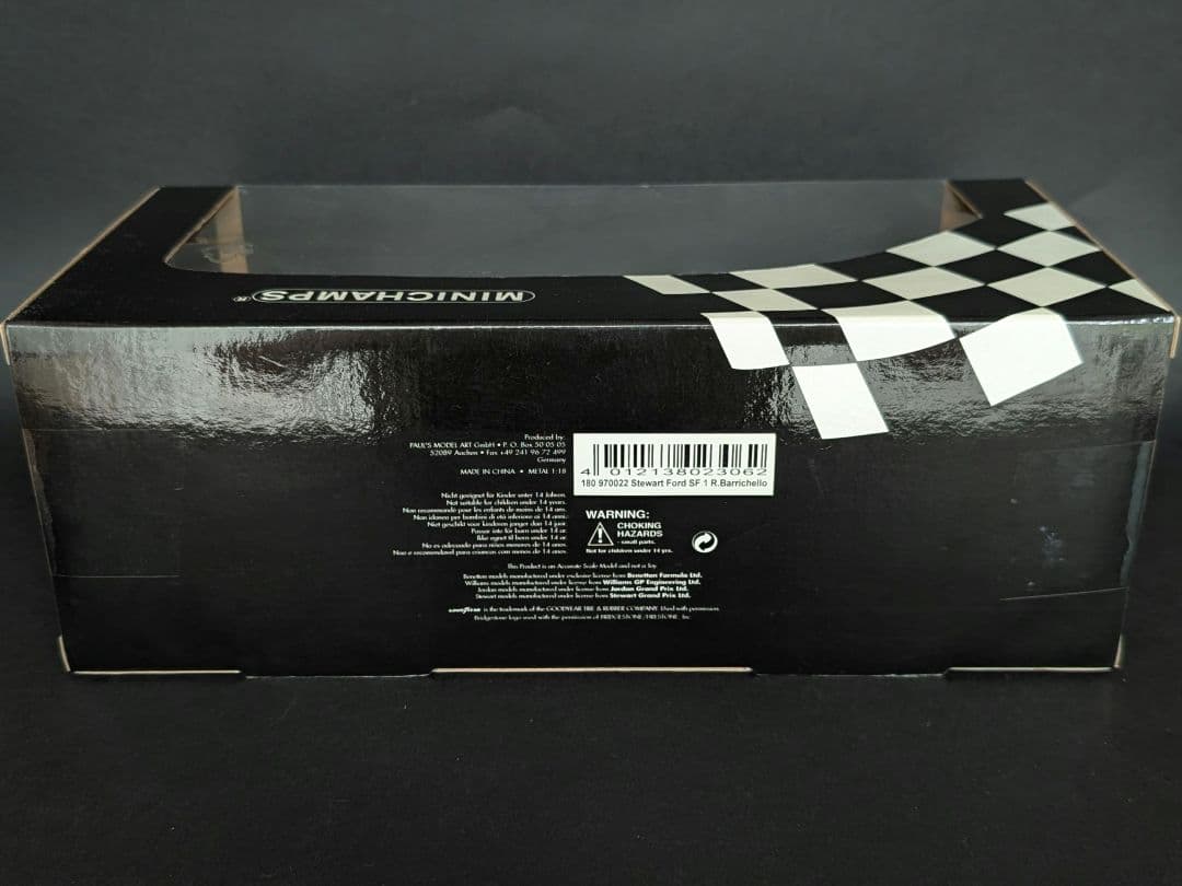 ミニチャンプス 1/18 スチュワートフォード SF1 #22 R.バリチェロ