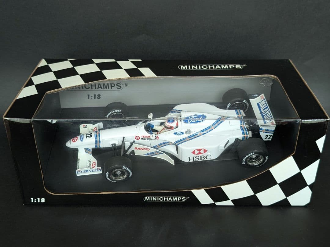 ミニチャンプス 1/18 スチュワートフォード SF1 #22 R.バリチェロ