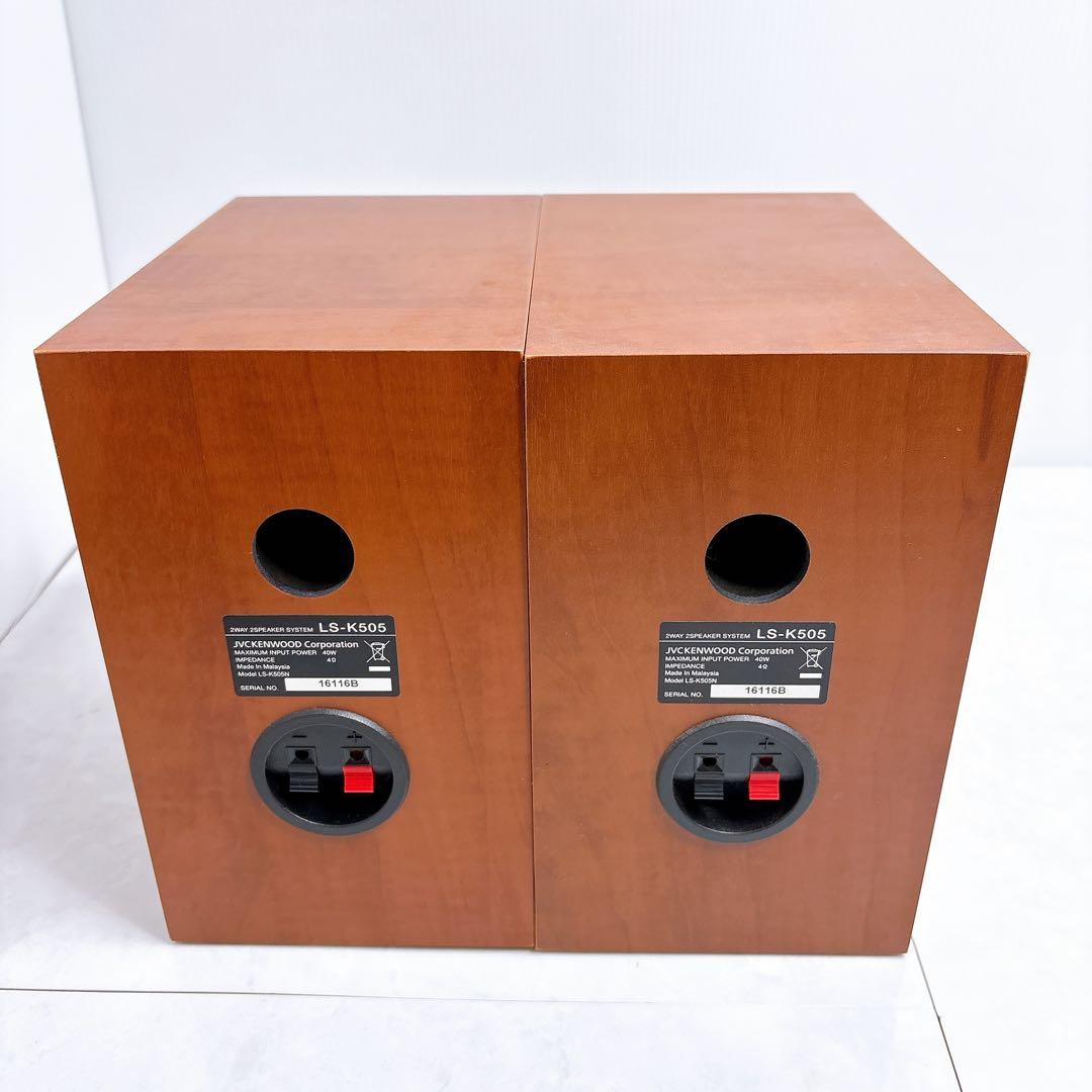 KENWOOD ケンウッド K-505 2016年製 ミニコンポ　LS-K505