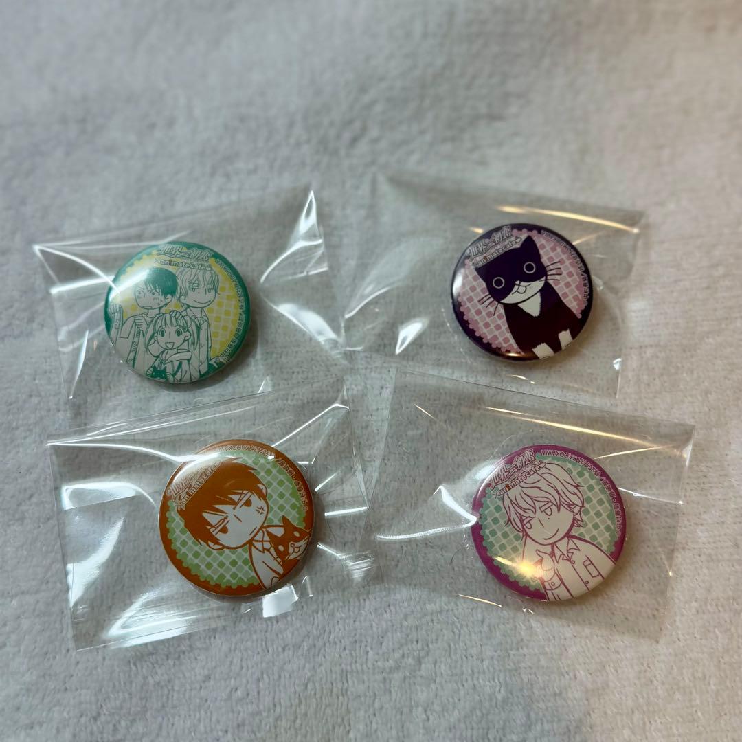 世界一初恋&純情ロマンチカ　アニメイトカフェ限定　缶バッジ8点