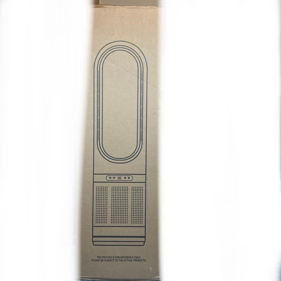 未使用保証残ありUML-046JR冷暖兼用羽なしタワーファン セラミックヒーター