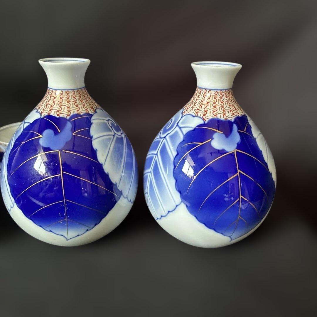 香蘭社 愁海棠 酒器揃 磁藝工房 徳利 希少品