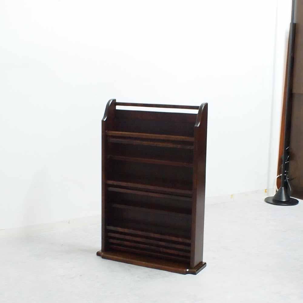 北海道民芸家具 樺材 マガジンラック ZR24545