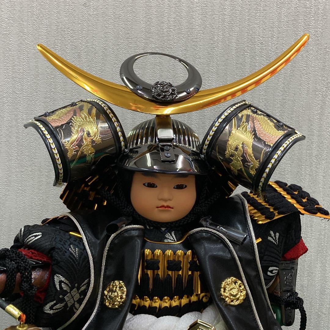 訳あり特価　KS5 上杉大将ケース入り　5月人形ケース　大将ケース　鎧兜大将