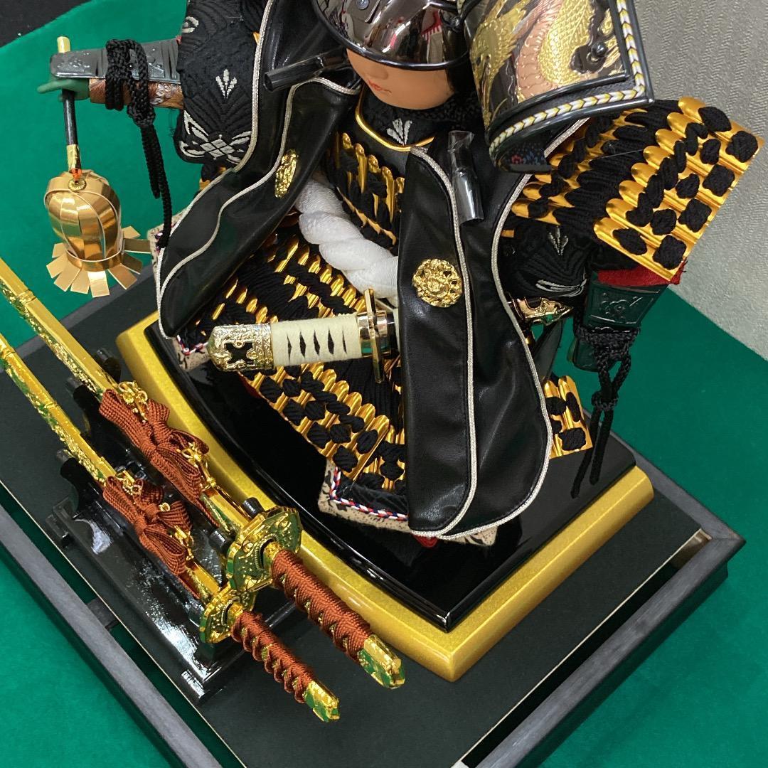 訳あり特価　KS5 上杉大将ケース入り　5月人形ケース　大将ケース　鎧兜大将