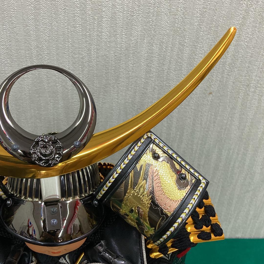 訳あり特価　KS5 上杉大将ケース入り　5月人形ケース　大将ケース　鎧兜大将