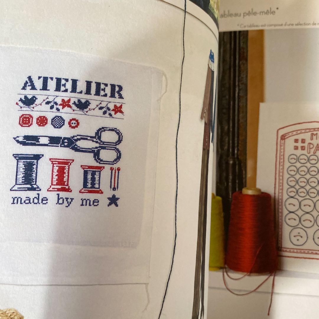 Esprit D'atelier フランス　クロスステッチ洋書