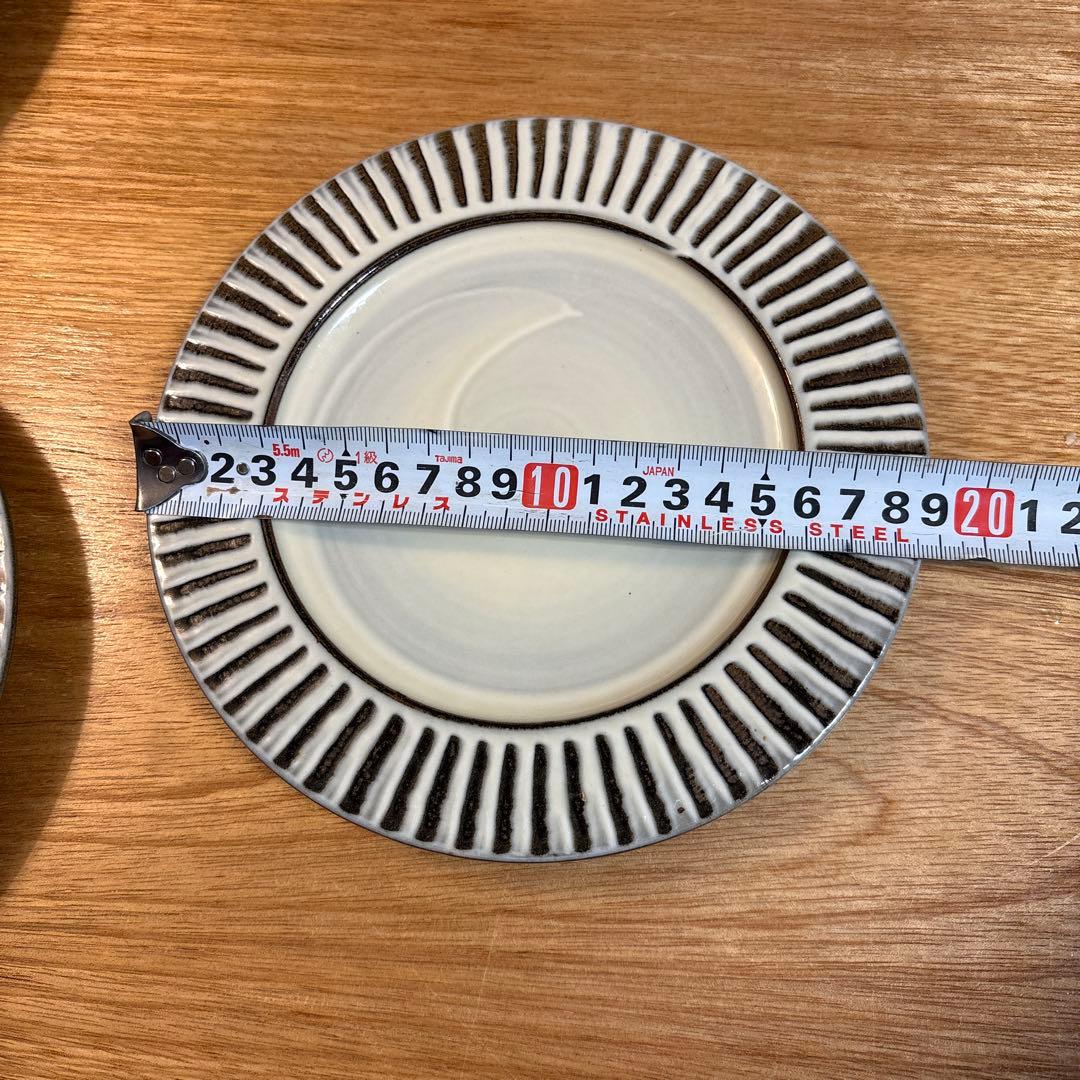 小石原ポタリー　浅鉢2枚と平皿4枚の6枚セット