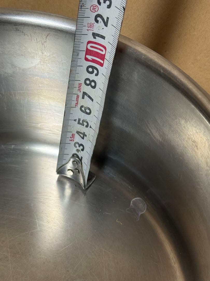 CRISTEL　クリステル　22cm　 両手鍋　ステンレス 両手鍋 中サイズ