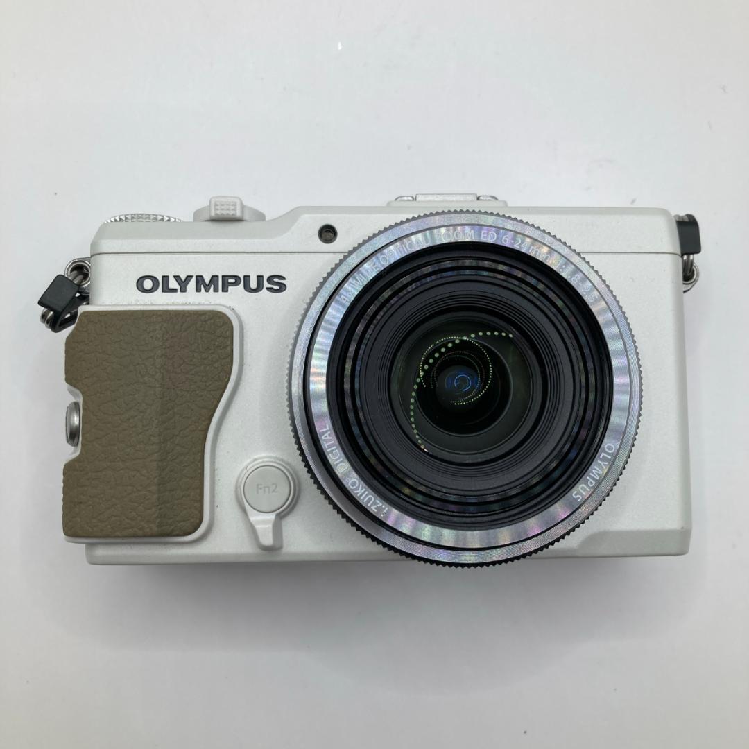 OLYMPUS XZ-2 ホワイト 自動開閉レンズキャップ 元箱 取扱説明書