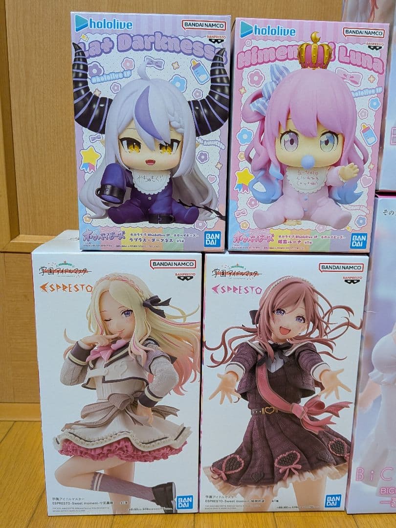 プライズフィギュア8体まとめ売り　hololive　学園アイドルマスター　着せ恋
