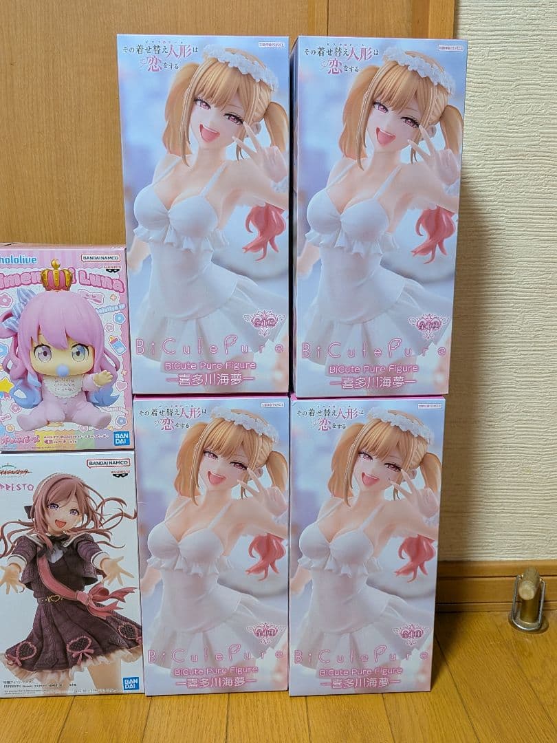 プライズフィギュア8体まとめ売り　hololive　学園アイドルマスター　着せ恋