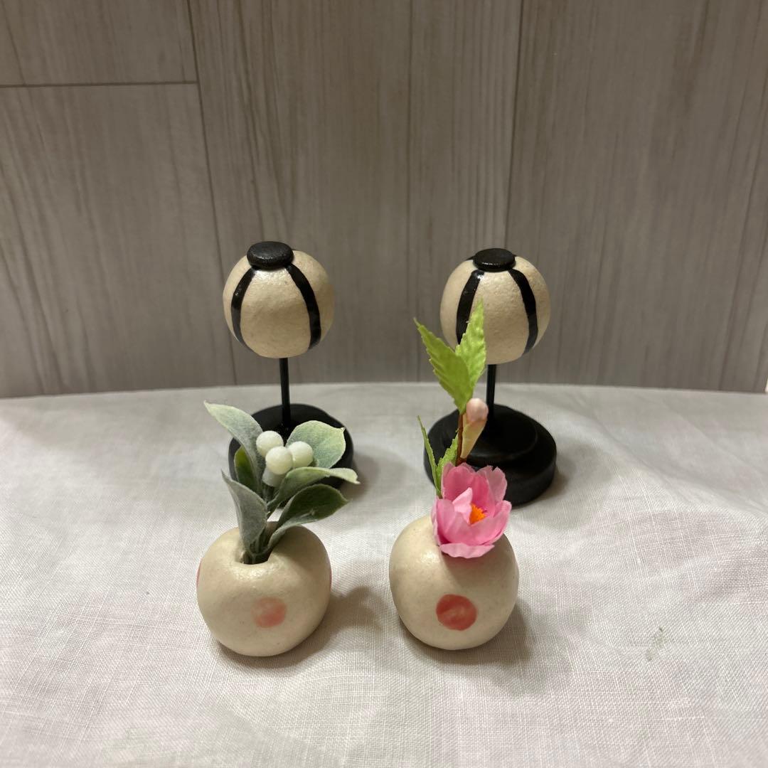 岡崎順子「ひな祭り・雛人形セット」★未使用