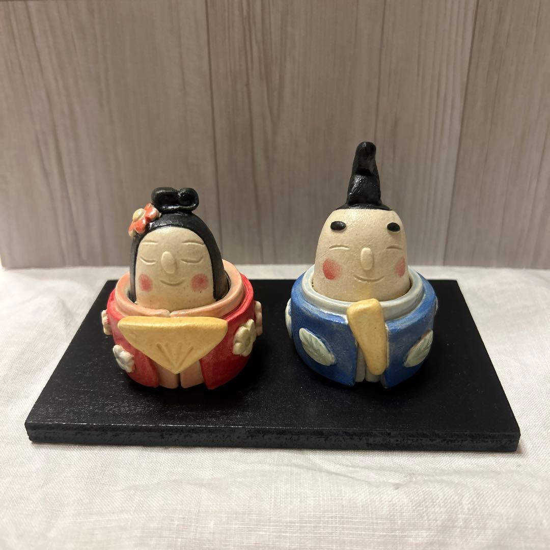 岡崎順子「ひな祭り・雛人形セット」★未使用