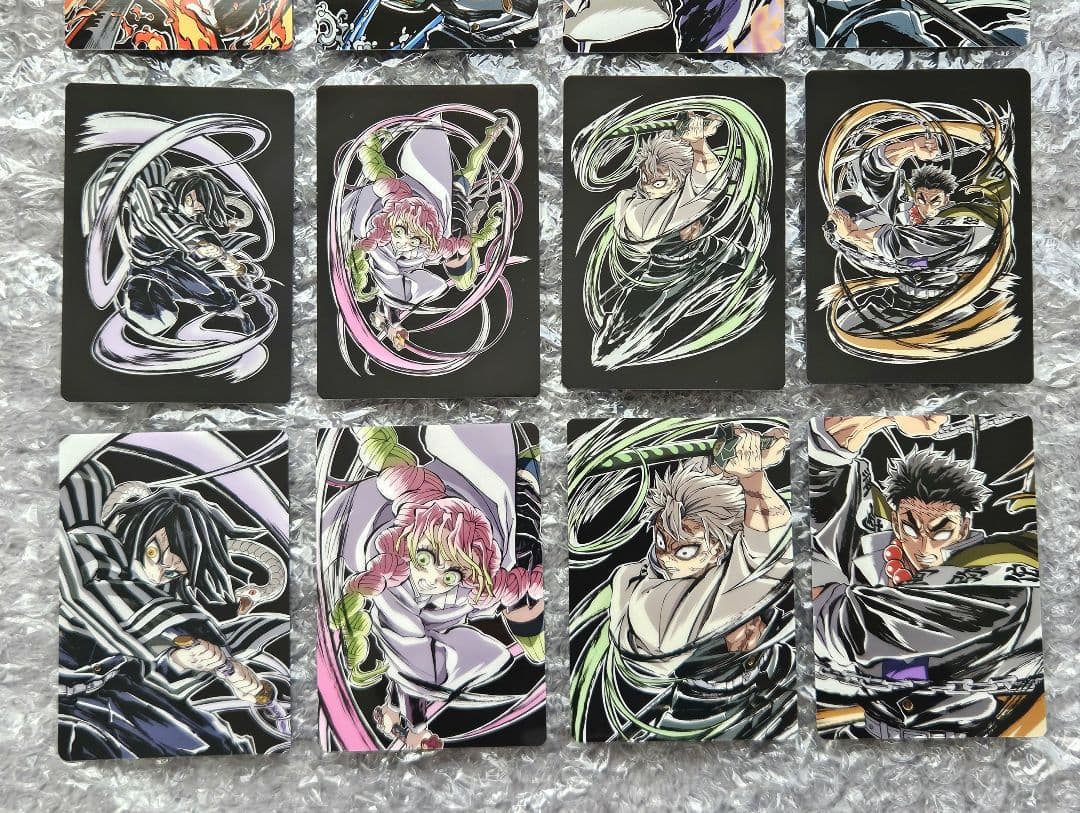 鬼滅の刃 EDロールランダムカード コンプセット　炭治郎　義勇　不死川