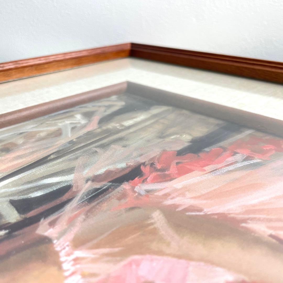 『小磯良平画伯』　踊り子　1970年　印刷で限定複製いたしました。