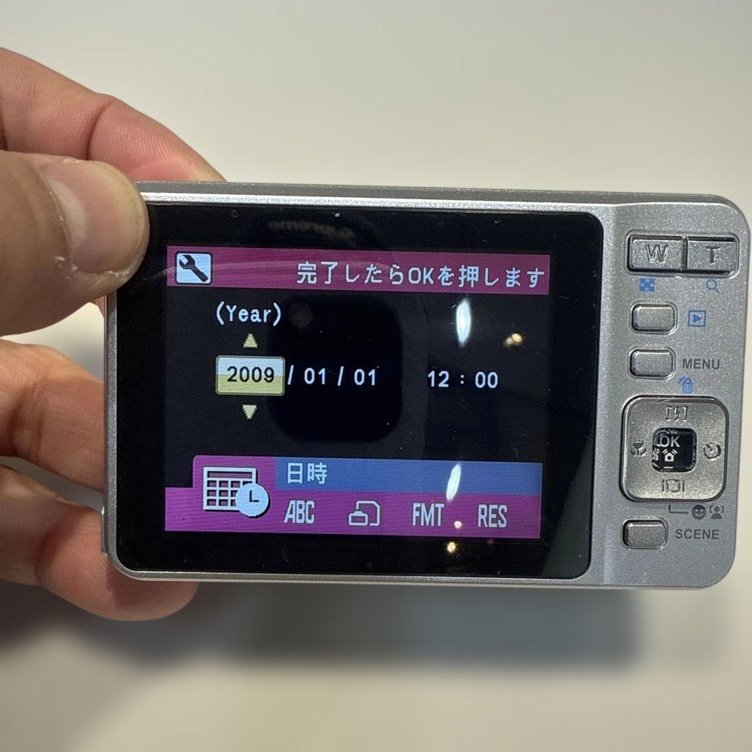 動作確認 PENTAX Optio E75 10.1メガピクセル 充電ケーブル付