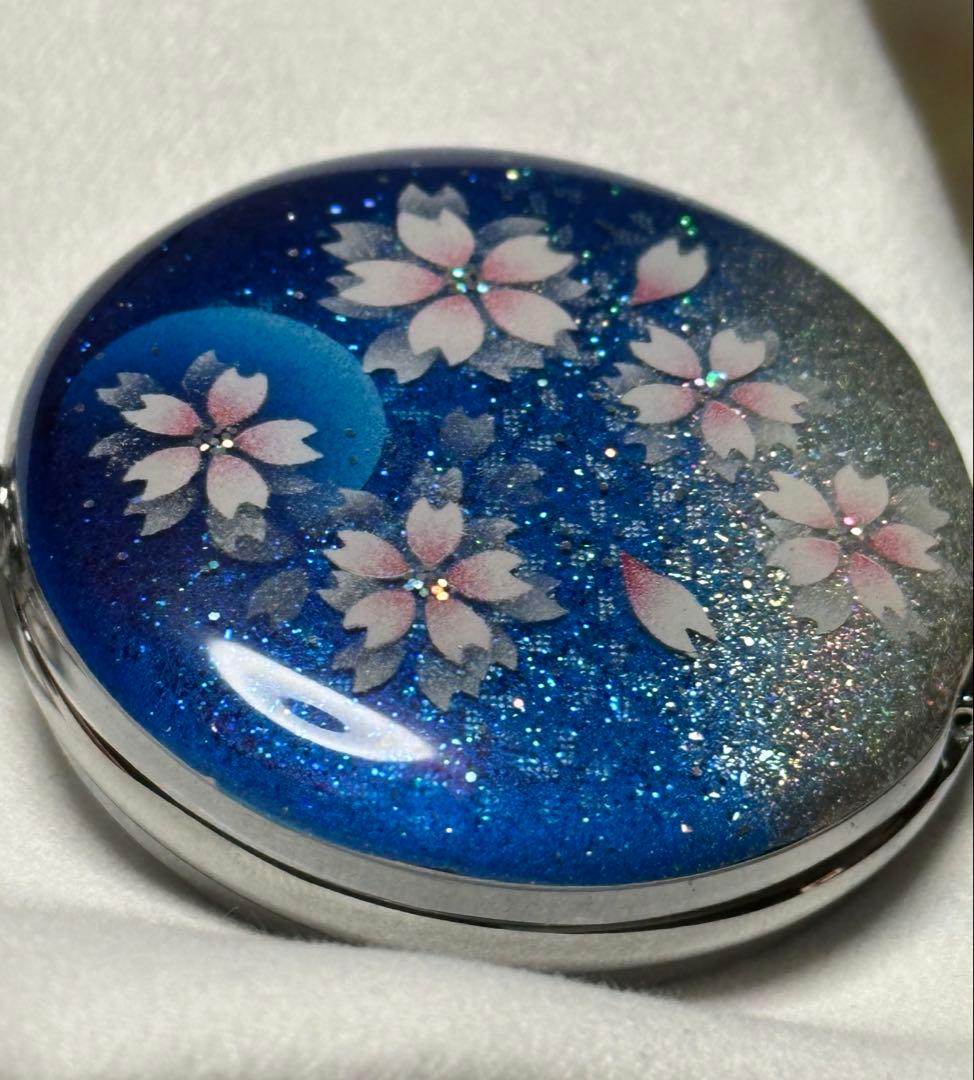 レジン加工懐中時計