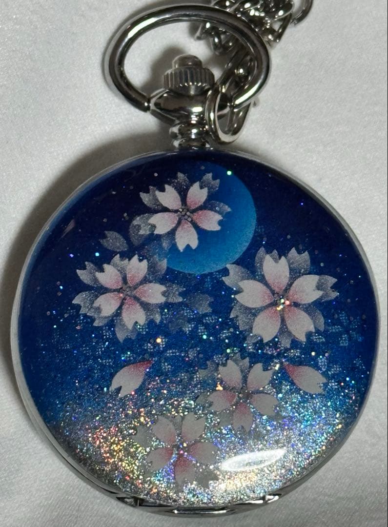 レジン加工懐中時計