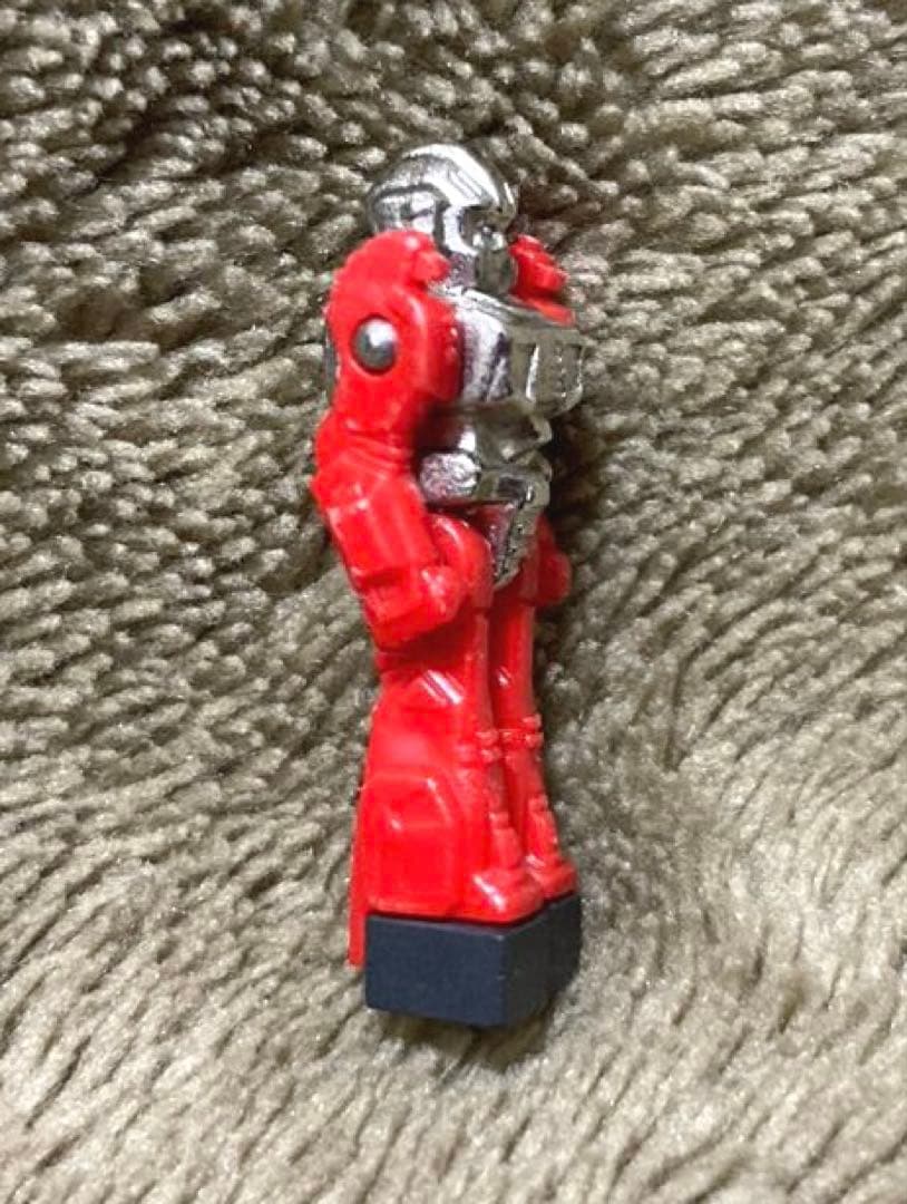 ダイアクロン 隊員 後期型 赤 黒 2点 当時物 タカラ