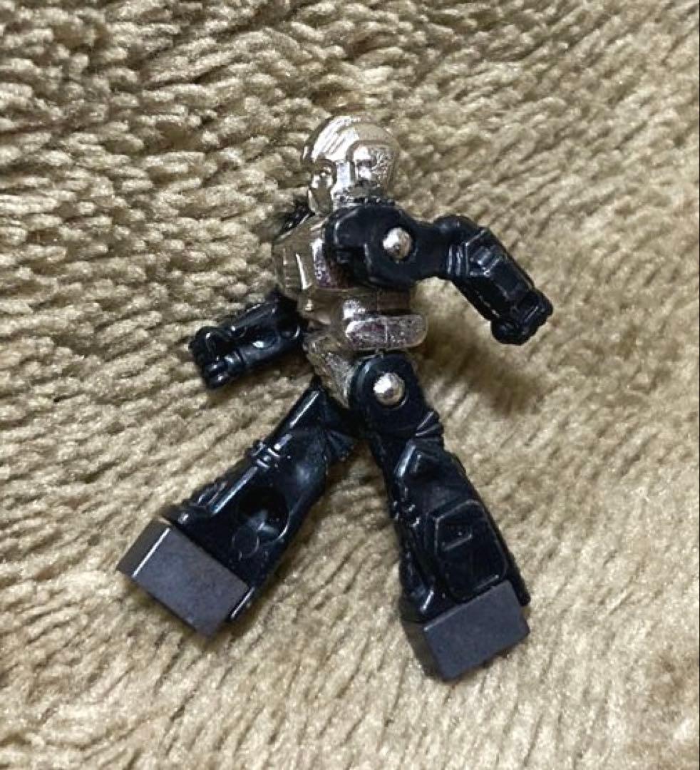 ダイアクロン 隊員 後期型 赤 黒 2点 当時物 タカラ