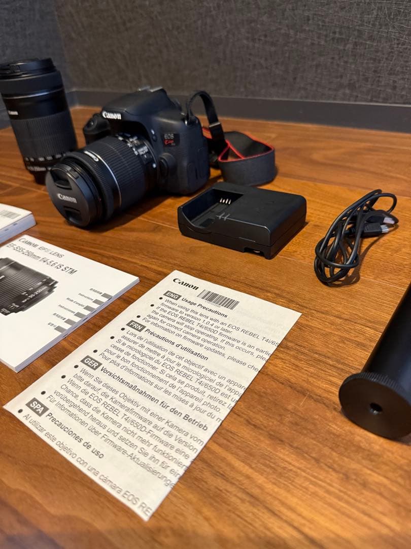 Canon EOS Kiss X8i キャノン デジタル一眼レフダブルレンズ