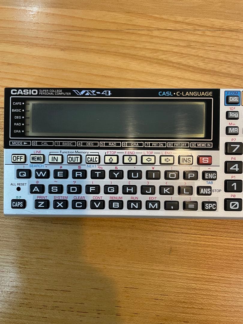 CASIO VX-4 スーパーカレッジ 本体+説明書