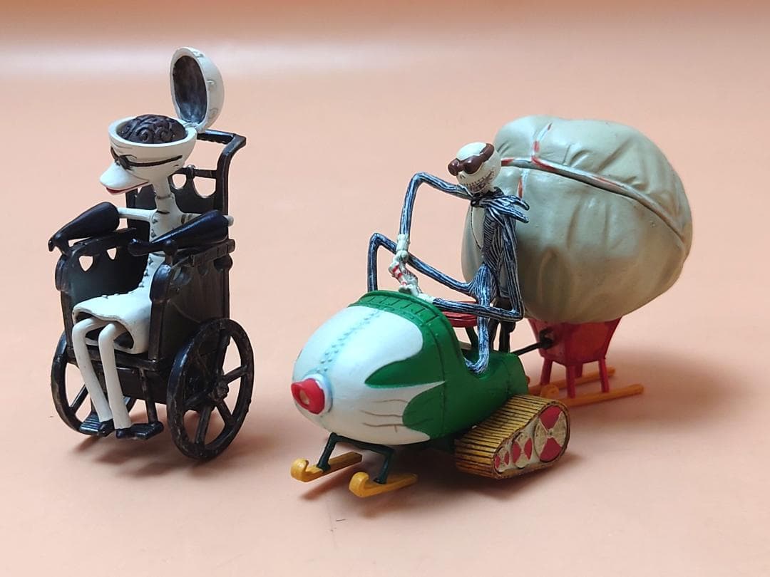 U*離様 【一部破損あり】 ナイトメア・ビフォア・クリスマス ミニフィギュア ま