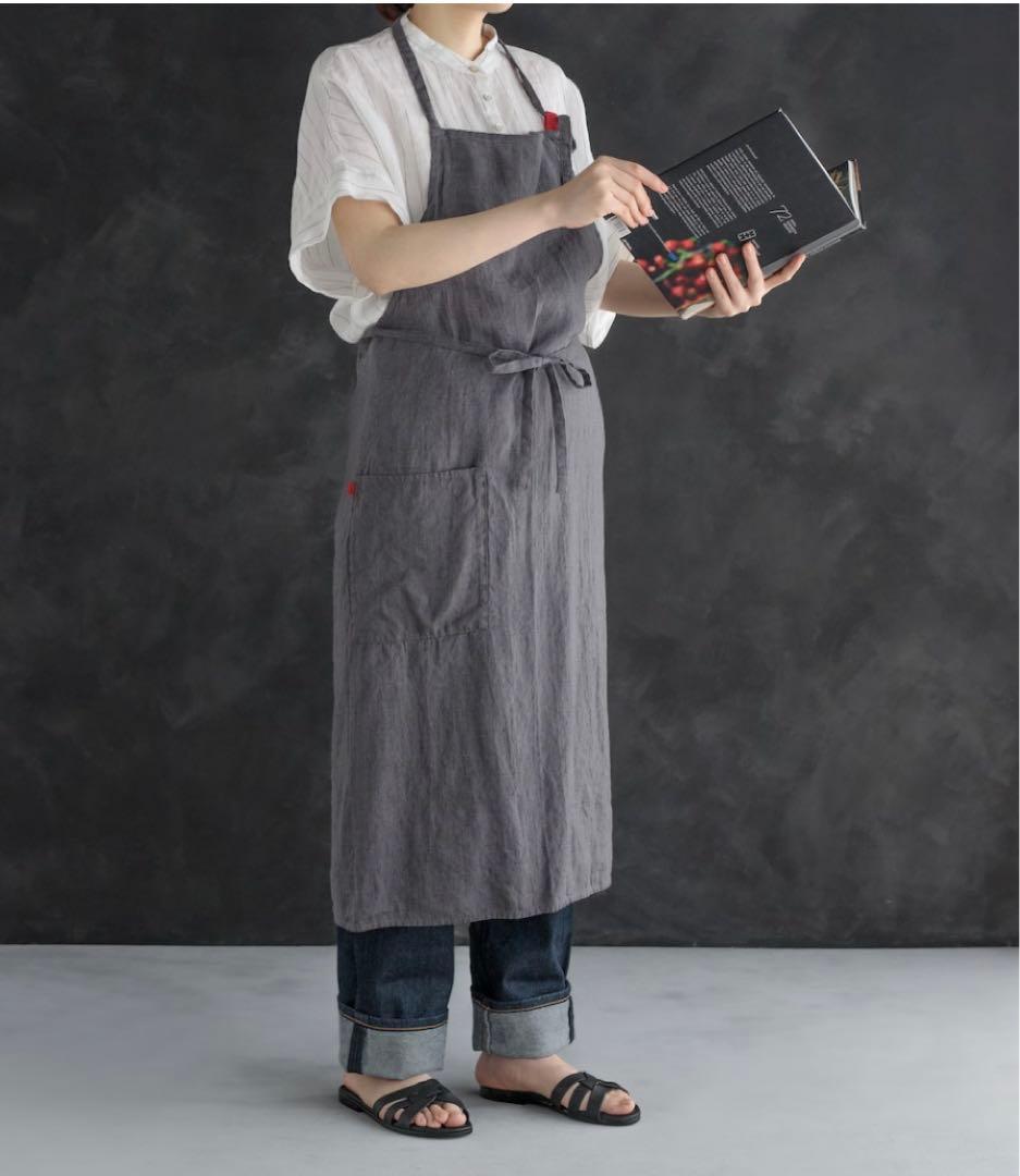 新品　Lino e Lina リーノエリーナ フルエプロン マノン Manon