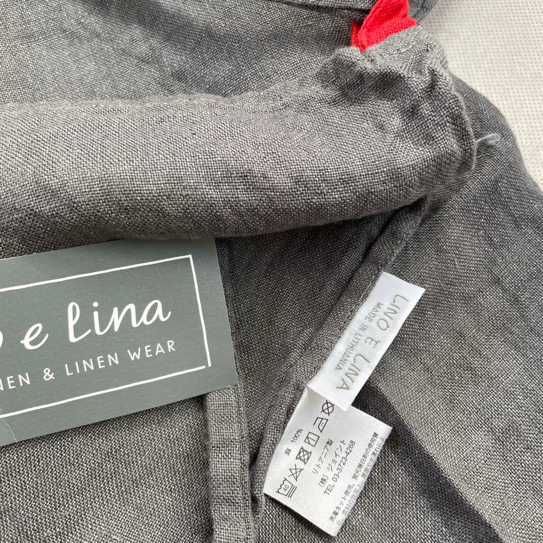 新品　Lino e Lina リーノエリーナ フルエプロン マノン Manon