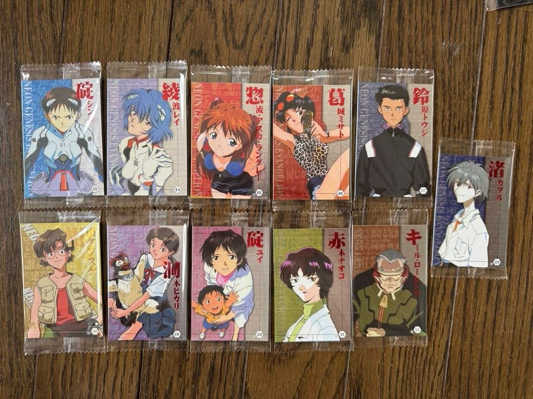 送料込●新世紀エヴァンゲリオン ウエハースカード42枚