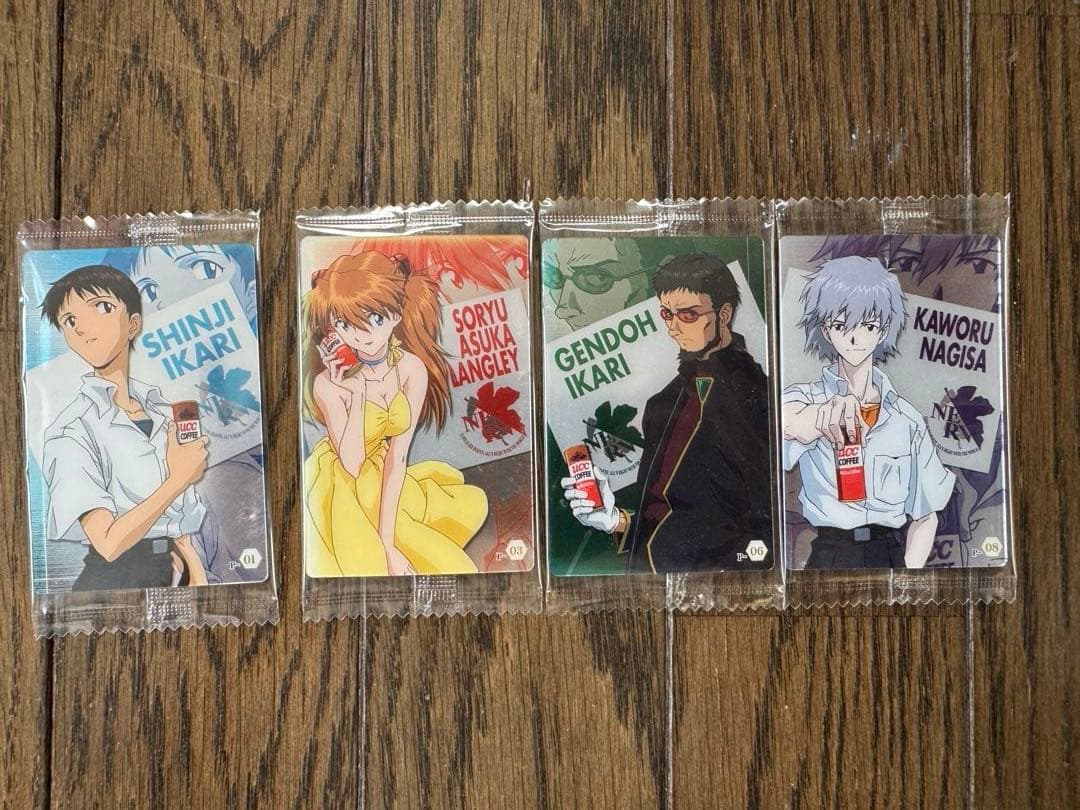 送料込●新世紀エヴァンゲリオン ウエハースカード42枚