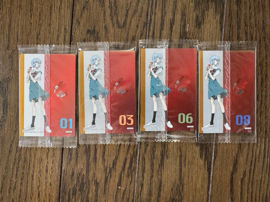 送料込●新世紀エヴァンゲリオン ウエハースカード42枚